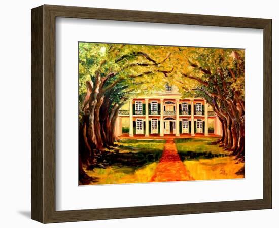 Oak Alley Plantation-Diane Millsap-Framed Art Print