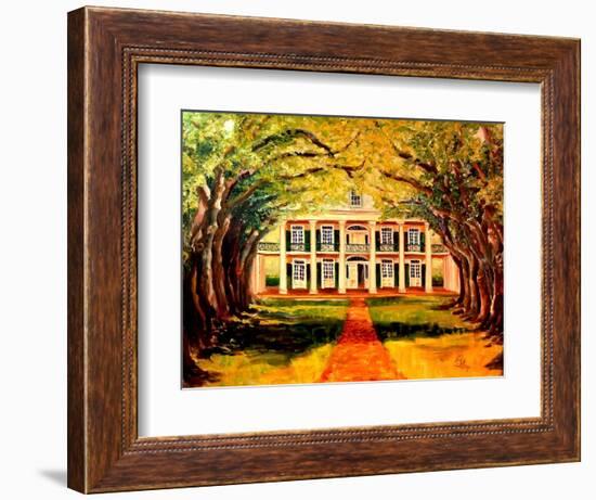 Oak Alley Plantation-Diane Millsap-Framed Art Print