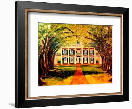 Oak Alley Plantation-Diane Millsap-Framed Art Print