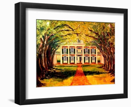 Oak Alley Plantation-Diane Millsap-Framed Art Print