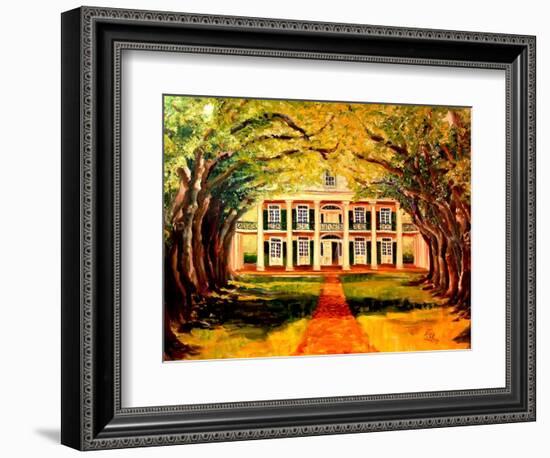 Oak Alley Plantation-Diane Millsap-Framed Art Print