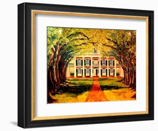 Oak Alley Plantation-Diane Millsap-Framed Art Print