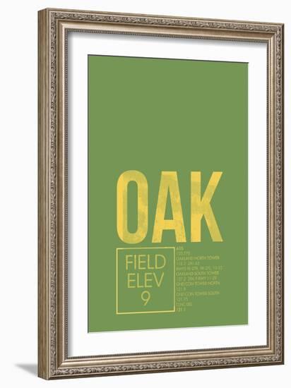 OAK ATC-08 Left-Framed Giclee Print