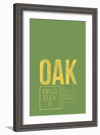 OAK ATC-08 Left-Framed Giclee Print