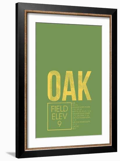 OAK ATC-08 Left-Framed Giclee Print