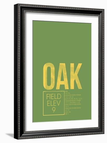 OAK ATC-08 Left-Framed Giclee Print