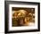 Oak Barrels in Cellar at Domaine Comte Senard, Aloxe-Corton, Bourgogne, France-Per Karlsson-Framed Photographic Print