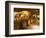 Oak Barrels in Cellar at Domaine Comte Senard, Aloxe-Corton, Bourgogne, France-Per Karlsson-Framed Photographic Print