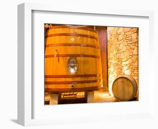 Oak Barrels, Juanico Winery, Uruguay-Stuart Westmoreland-Framed Photographic Print