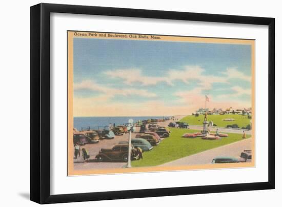 Oak Bluffs, Martha's Vineyard-null-Framed Art Print