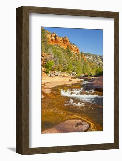 Oak Creek, Slide Rock State Park, Sedona, Arizona, Usa-Michel Hersen-Framed Photographic Print
