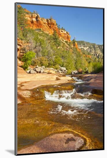 Oak Creek, Slide Rock State Park, Sedona, Arizona, Usa-Michel Hersen-Mounted Photographic Print