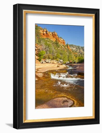 Oak Creek, Slide Rock State Park, Sedona, Arizona, Usa-Michel Hersen-Framed Photographic Print