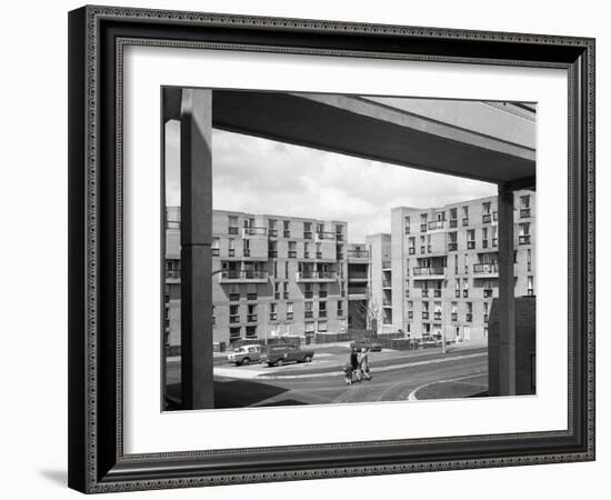 Oak Hill Housing Development, Rotherham, South Yorkshire, 1970S-Michael Walters-Framed Photographic Print