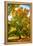 Oak in autumn-Philippe Sainte-Laudy-Framed Premier Image Canvas