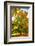 Oak in autumn-Philippe Sainte-Laudy-Framed Photographic Print