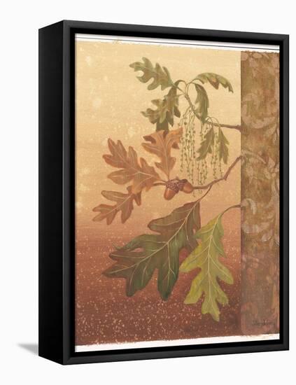 Oak Leaves-Jillian Jeffrey-Framed Stretched Canvas