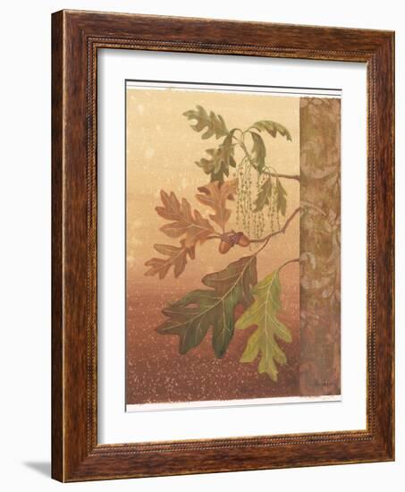 Oak Leaves-Jillian Jeffrey-Framed Art Print