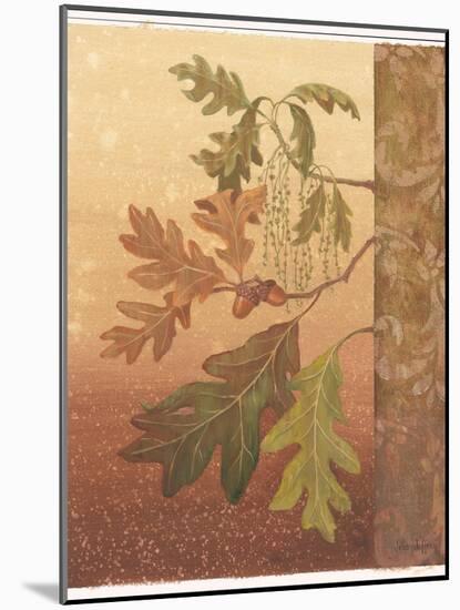 Oak Leaves-Jillian Jeffrey-Mounted Art Print