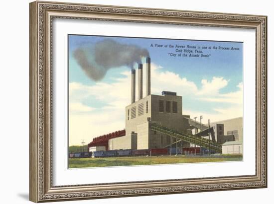 Oak Ridge Powerhouse, Tennessee-null-Framed Art Print
