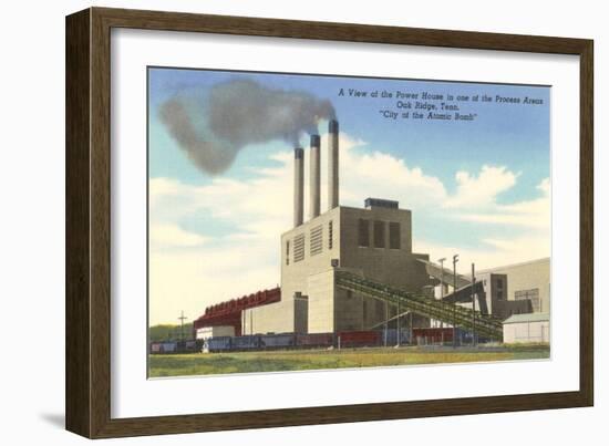 Oak Ridge Powerhouse, Tennessee-null-Framed Art Print