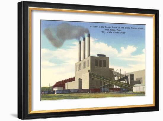 Oak Ridge Powerhouse, Tennessee-null-Framed Art Print