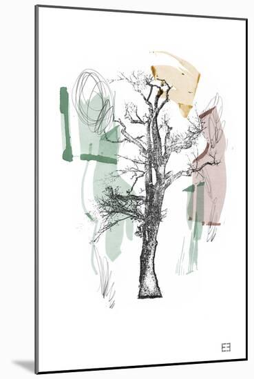 Oak Synthesis-Eva Hjelte-Mounted Giclee Print