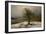 Oak Tree by the Elbe in Winter-Johan Christian Clausen Dahl-Framed Giclee Print