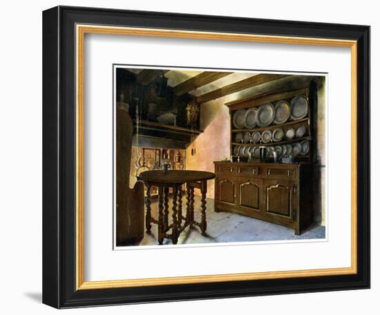 Oak Welsh Dresser, 1910-Edwin Foley-Framed Giclee Print