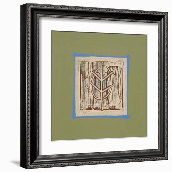 Oak-P^ G^ Gravele-Framed Giclee Print