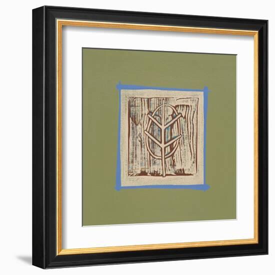 Oak-P^ G^ Gravele-Framed Giclee Print