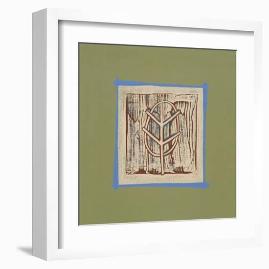 Oak-P^ G^ Gravele-Framed Giclee Print