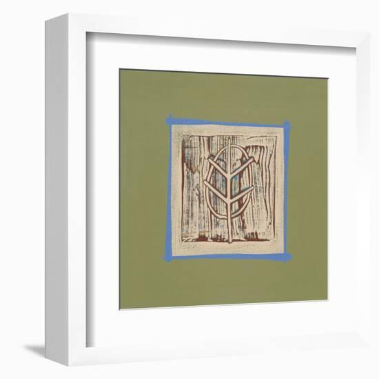 Oak-P^G^ Gravele-Framed Art Print