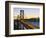 Oakland Bay Bridge at Dusk, San Francisco, California, USA-David Barnes-Framed Photographic Print