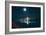 Oakland Bay Bridge by Moonlight and Reflection-Vincent James-Framed Photographic Print