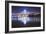 Oakland Bay Bridge, Night Reflection-Vincent James-Framed Photographic Print