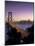 Oakland Bay Bridge, San Francisco, California, USA-Walter Bibikow-Mounted Photographic Print