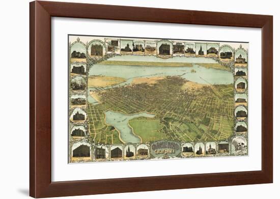 Oakland, California, 1900-Fred Soderberg-Framed Giclee Print