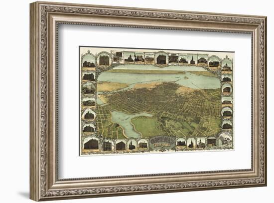 Oakland, California, 1900-Fred Soderberg-Framed Art Print