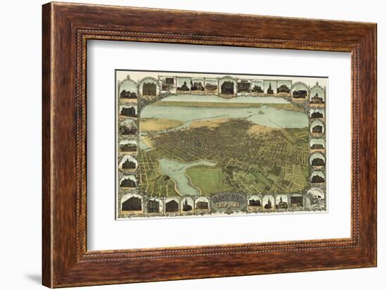 Oakland, California, 1900-Fred Soderberg-Framed Art Print