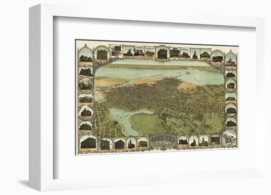 Oakland, California, 1900-Fred Soderberg-Framed Art Print