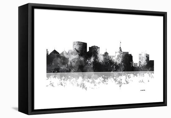 Oakland California Skyline BG 1-Marlene Watson-Framed Premier Image Canvas