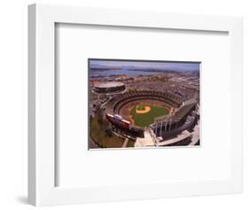 Oakland: Network Associates, Athletics Baseball-Mike Smith-Framed Art Print