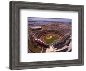 Oakland: Network Associates, Athletics Baseball-Mike Smith-Framed Art Print