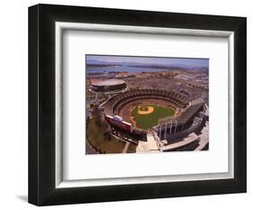 Oakland: Network Associates, Athletics Baseball-Mike Smith-Framed Art Print