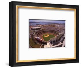 Oakland: Network Associates, Athletics Baseball-Mike Smith-Framed Art Print