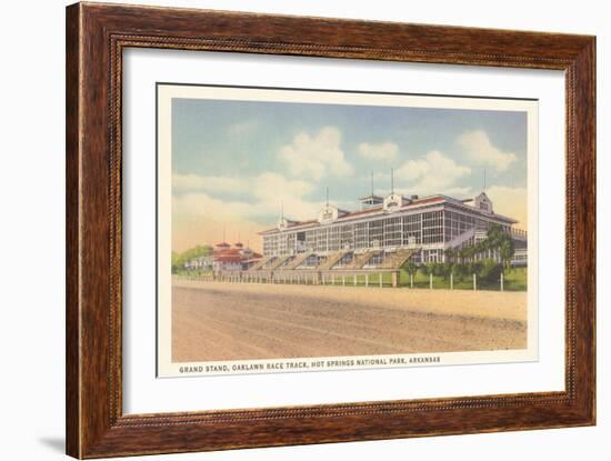 Oaklawn Racetrack, Hot Springs, Arkansas-null-Framed Art Print