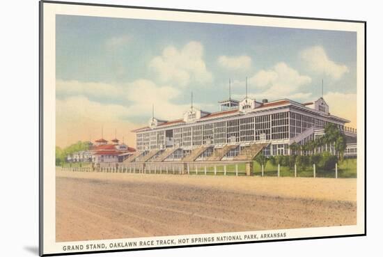 Oaklawn Racetrack, Hot Springs, Arkansas-null-Mounted Art Print