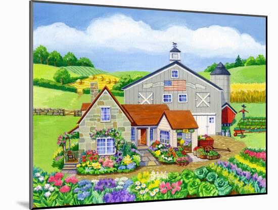 Oakley Farm-Geraldine Aikman-Mounted Giclee Print