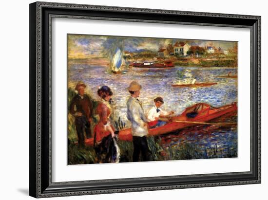 Oarsman of Chatou-Pierre-Auguste Renoir-Framed Art Print